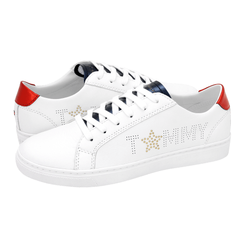 tommy hilfiger star metallic sneaker