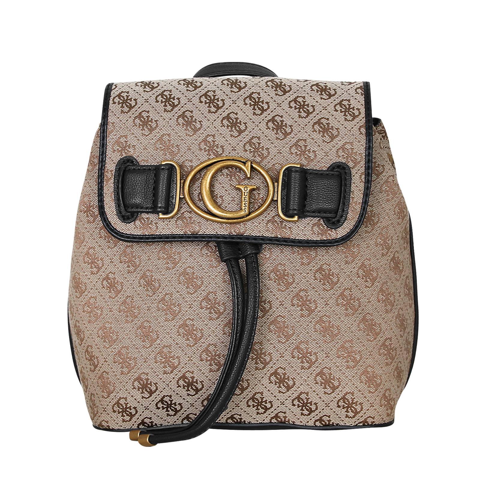 Aviana 4g Logo Backpack Γυναικεία τσάντα Guess από δερμα συνθετικο